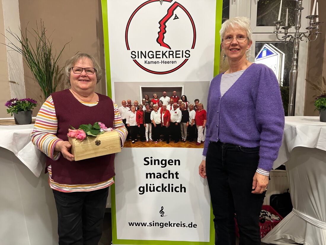 Ehrungen langjähriger Mitglieder.